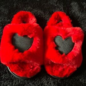 Lazy Oaf fuzzy slippers